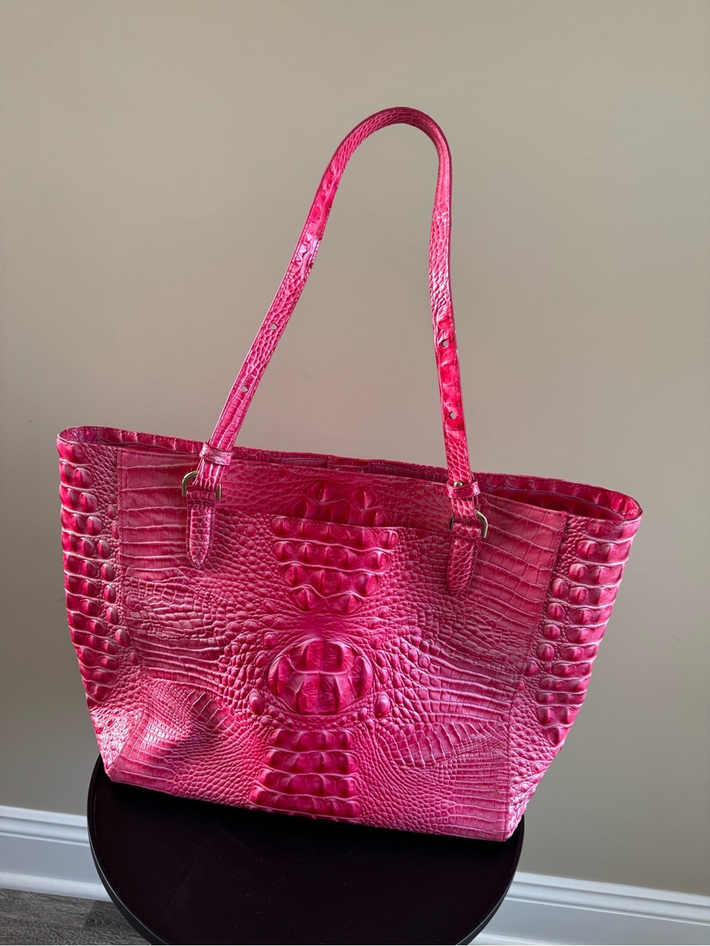 Brahmin Magenta Tote Bag - Picture 5 of 6